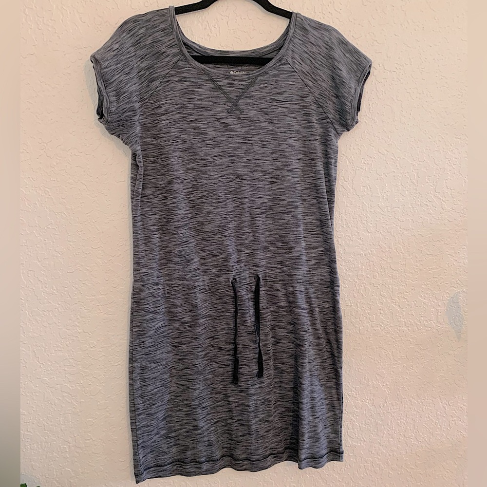 COLOMBIA cinch waist cotton dress